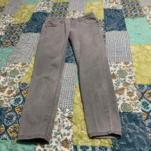 Toad&Co. Sequoia skinny pants in grey, size 6